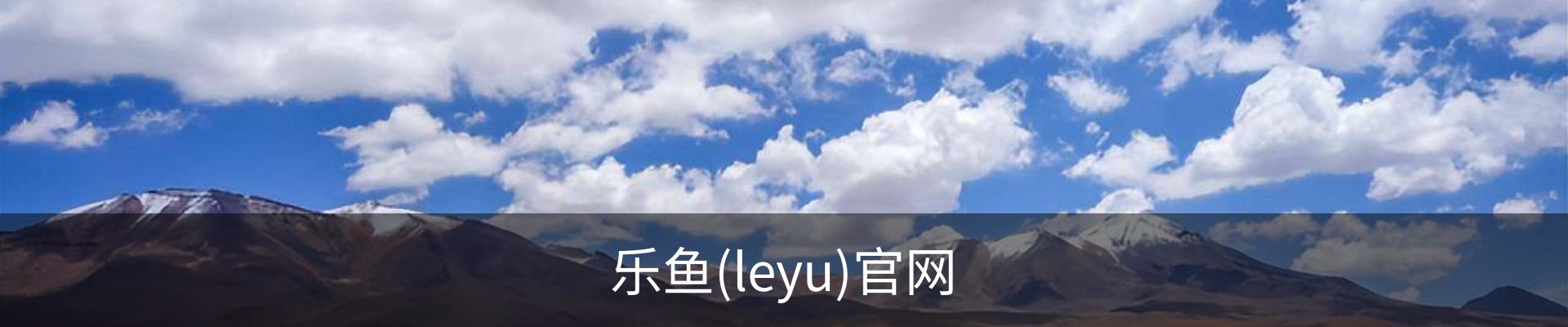 乐鱼(leyu)官网